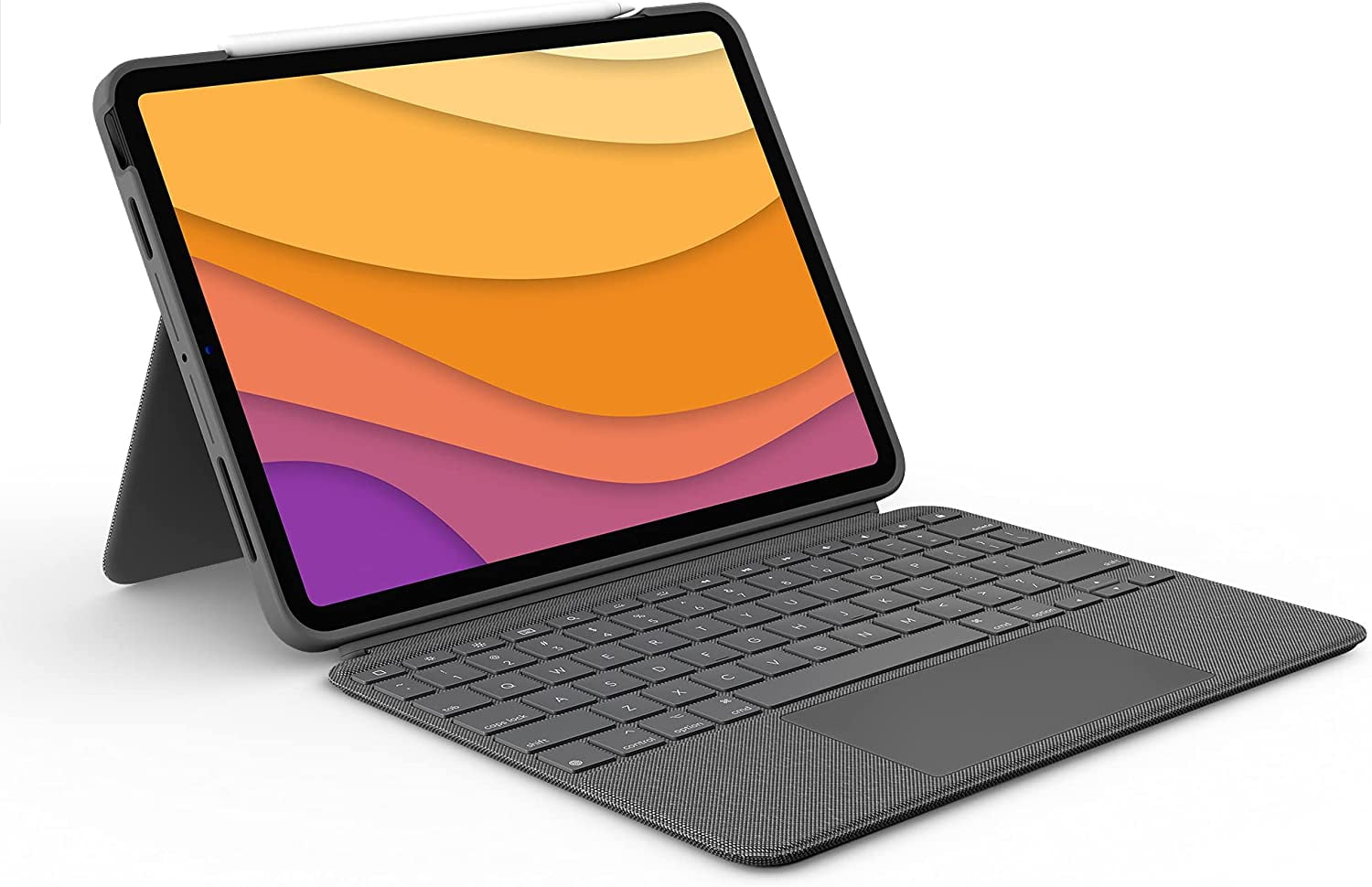 その他 Logicool - Logicool Combo Touch Keyboard Case with Logitech Combo Touch Keyboard Case with Trackpad for iPad
