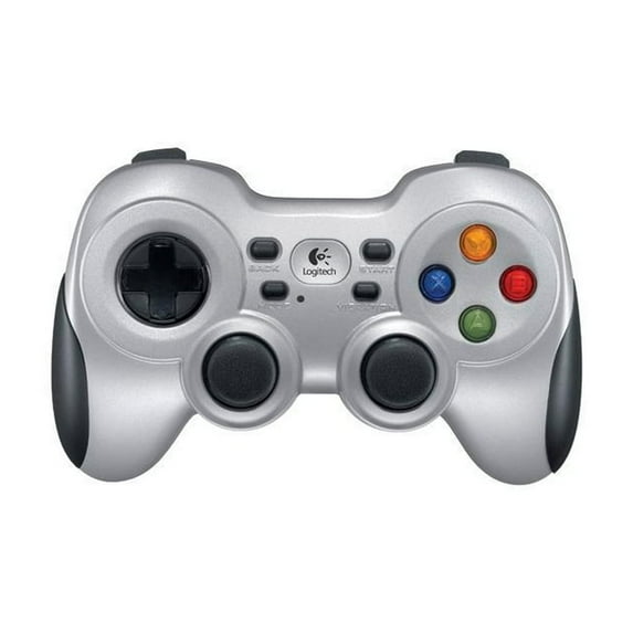 Restored Logitech F710 Wireless Gamepad, 2.4 GHz Wireless with USB Nano-Receiver, Controller Dual Vibration Feedback, 4 Switch D-Pad, PC - Grey/Black (Refurbished)