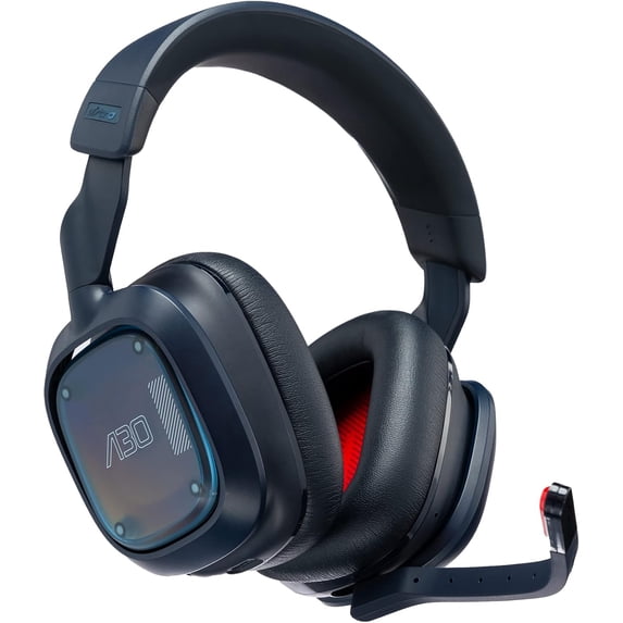 Logitech Astro A30 Lightspeed Wireless Gaming Headset - Dolby Atmos, 27hr Battery (PS5/Xbox/PC) - Blue
