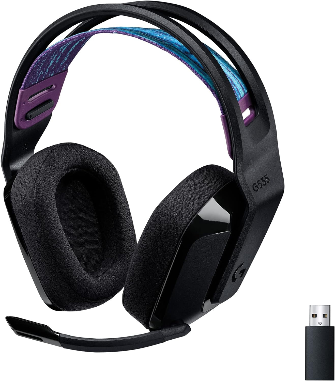 Logitech G G535 LIGHTSPEED Wireless Headset (Black)