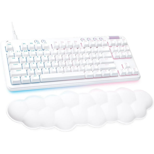 Restored Logitech G713 Wired Mechanical Gaming Keyboard with LIGHTSYNC RGB Lighting, Clicky Switches (Refurbished)