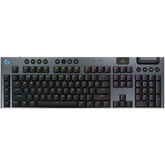 Restored Logitech G915 X LIGHTSPEED Wireless RGB Gaming Keyboard Black