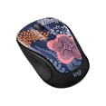 thumbnail image 1 of Restored Logitech M317c - Color Collection - mouse - optical - 3 buttons - wireless - 2.4 GHz - USB wireless receiver - forest floral (Refurbished), 1 of 3