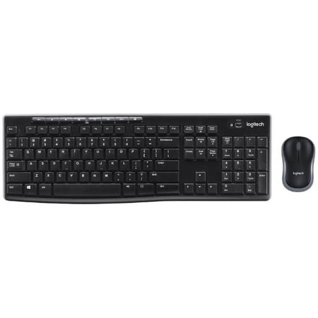 Restored Logitech MK270 Wireless Keyboard & Mouse Combo (Refurbished)