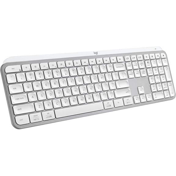 Restored Logitech MX Keys S Wireless Keyboard, Low Profile Quiet Typing Bluetooth (Refurbished)