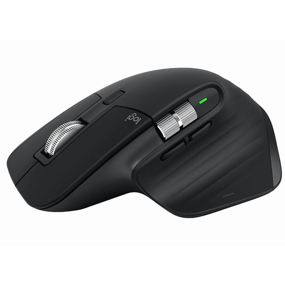 Restored Logitech MX Master 3 Wireless Laser Mouse (Black)(Like New)