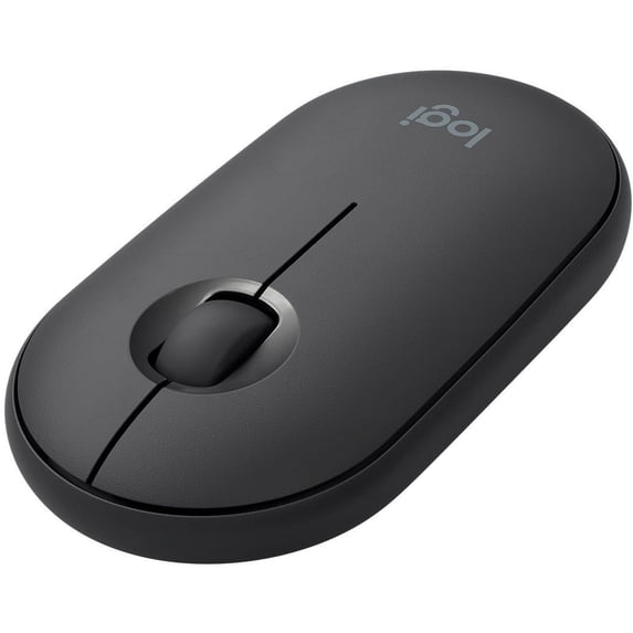 Restored Logitech Pebble i345 Wireless Mouse for iPad, Graphite (Refurbished)