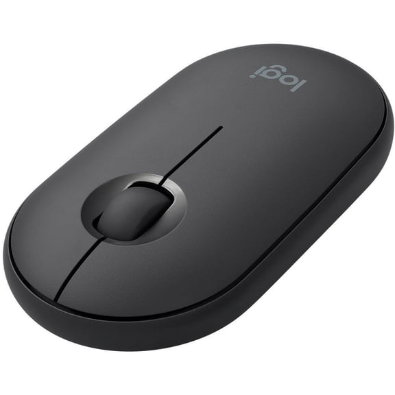 Restored Logitech Pebble i345 Wireless Mouse for iPad, Graphite (Refurbished)