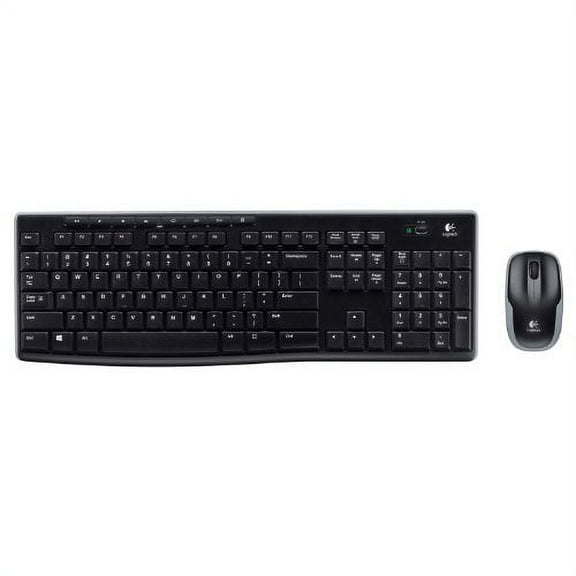 Restored Logitech Wireless Combo MK270 with Keyboard and Mouse (Refurbished)