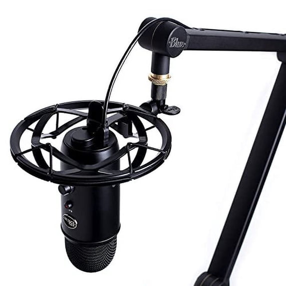 Restored Logitech for Creators Blue Radius III Custom Shockmount for Yeti and Yeti Pro USB Microphones (Refurbished)