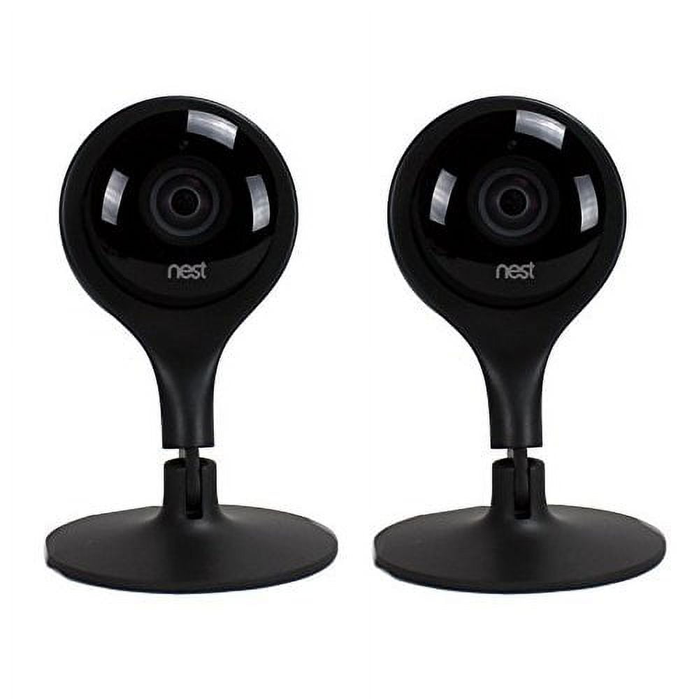 Restored Lot Of 2 Nest Cam Wi Fi Wireless HD Monitoring Surveillance Camera Pair Refurbished