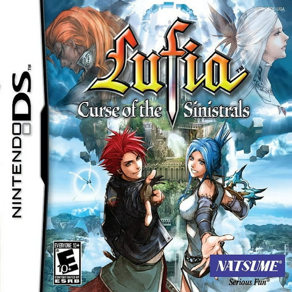 Restored Lufia: Curse of the Sinistrals (Nintendo DS, 2010) RPG Game (Refurbished)