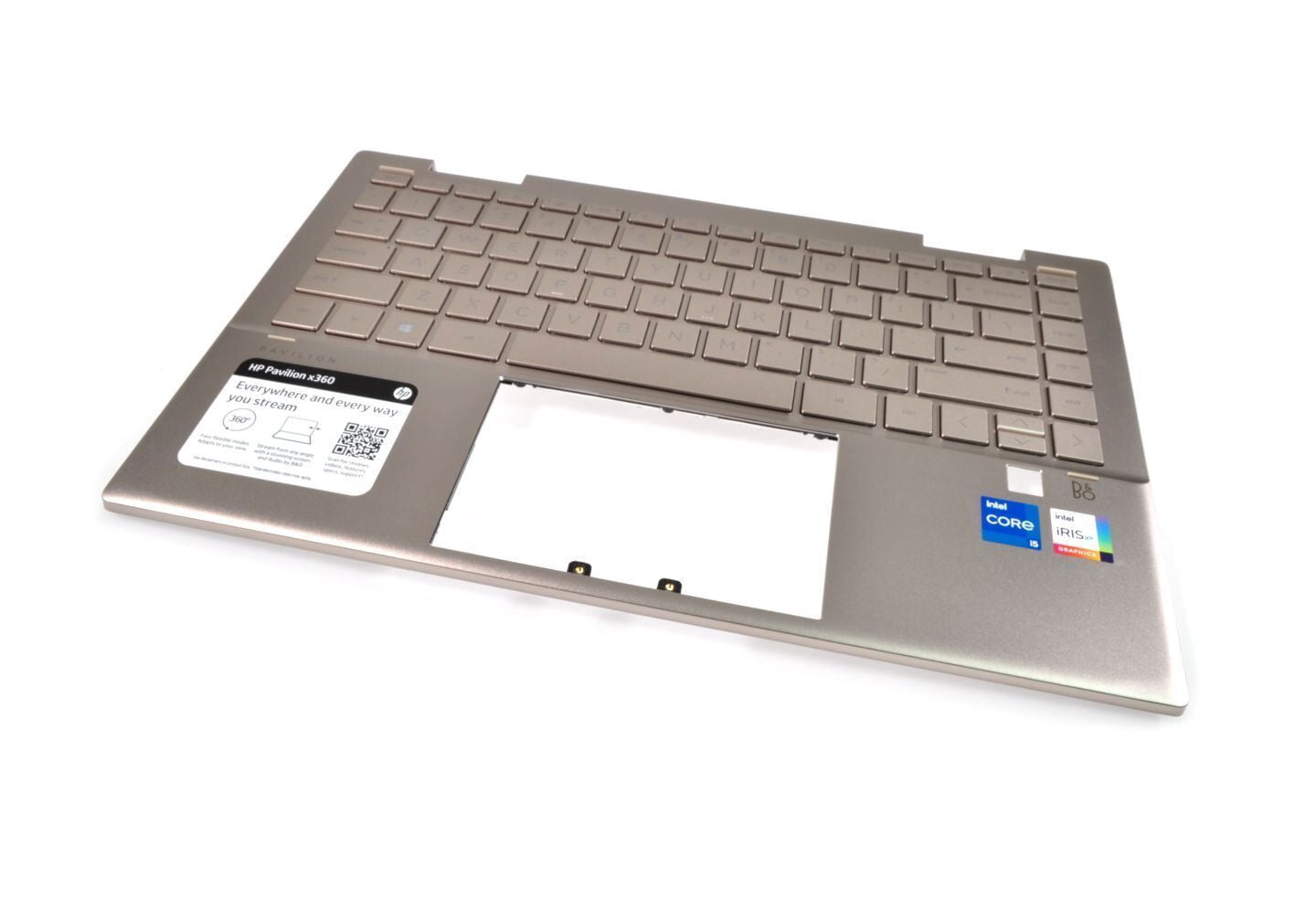 Restored M76693-001 Hp US Palmrest Keyboard 4P8P1UA#ABA 