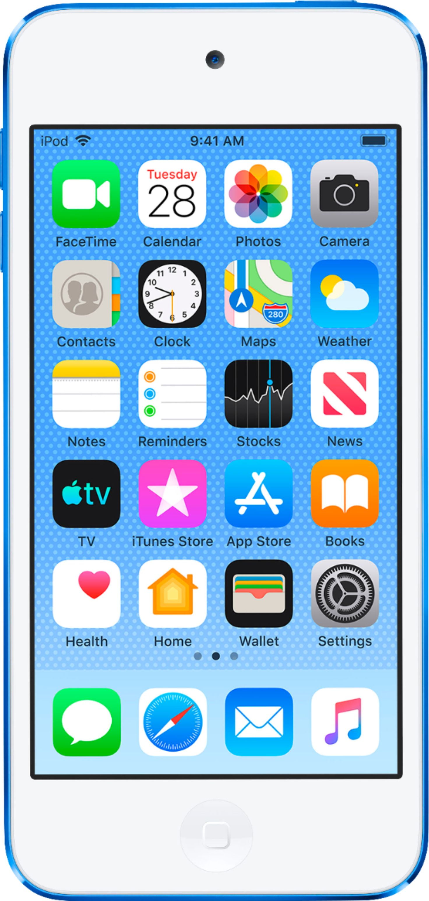 Apple iPod Touch 7th Generation 32GB, Blue, (Refurbished) - Walmart.com Apple iPod Touch 7th Generation 32GB, Blue, (Refurbished) - Walmart.com
