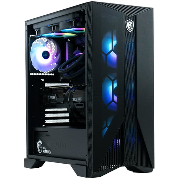 Restored MSI Aegis RS 12TF-253US Gaming/Entertainment Desktop PC (Intel i9-12900KF 16-Core, GeForce RTX 3080 Ti, 64GB DDR5 4800MHz RAM, Win 11 Pro) (Refurbished)