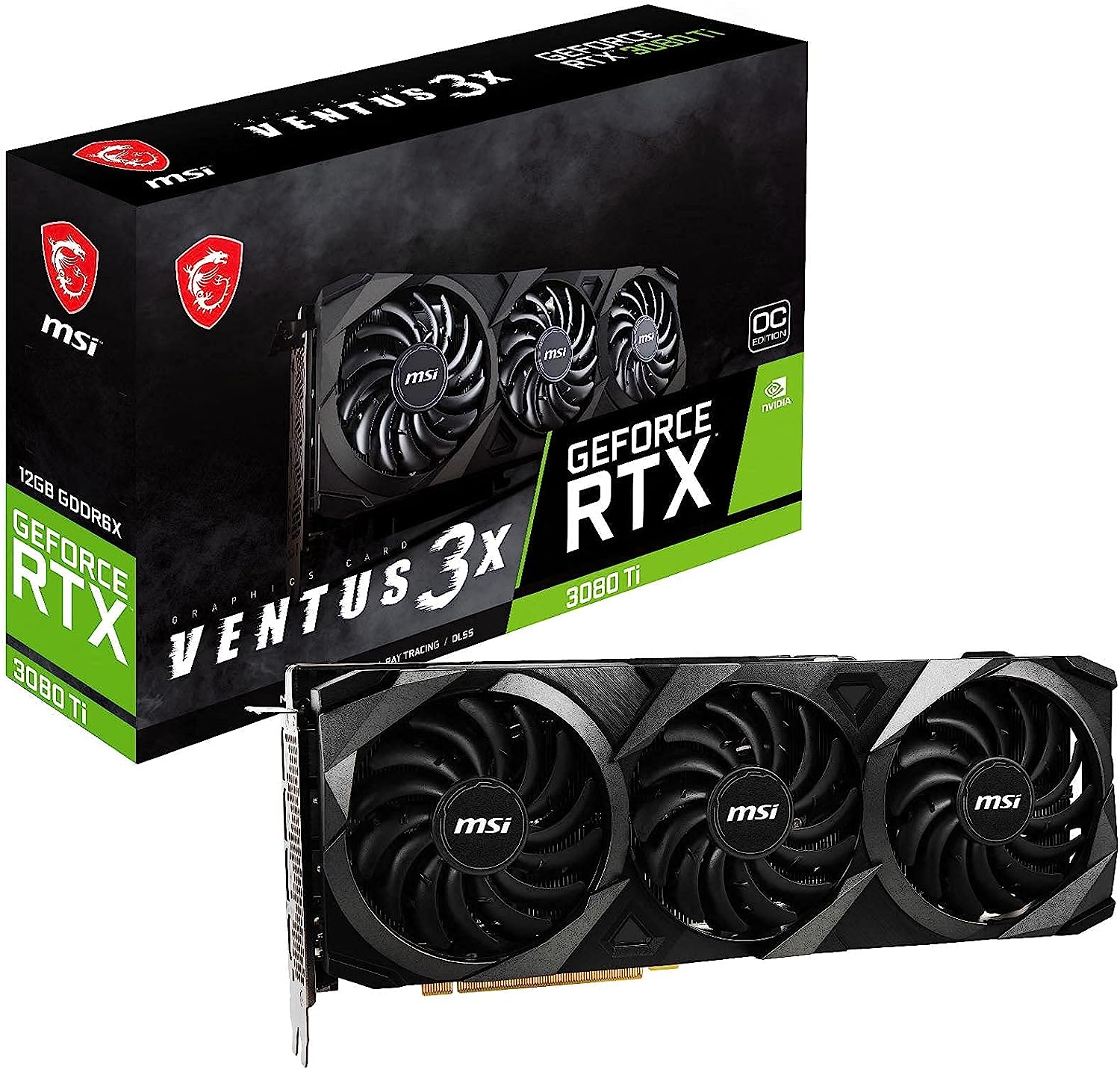 MSI GeForce RTX 4070 Ti VENTUS 3X 12GB OC Graphics Card - Walmart.com