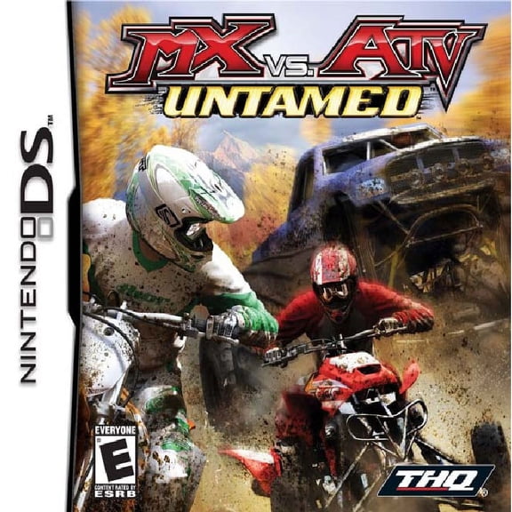 Restored MX vs. ATV Untamed, MX vs. ATV Series by THQ, Physical Video Game for Nintendo DS & DSi, Racing Game with Parental Controls