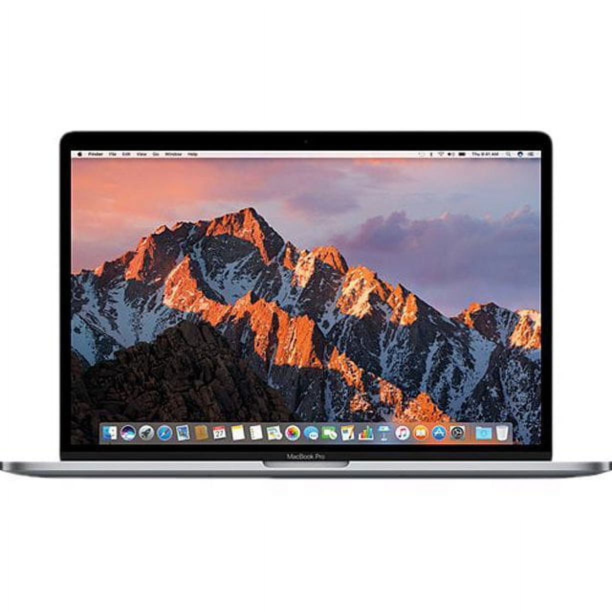 Restored MacBook pro 15.4" Touch Bar MPTR2LL/A 2017 Core i7 2.8GHz 16 GB RAM 256 GB SSD Osx Catalina (Refurbished) - image 1 of 4