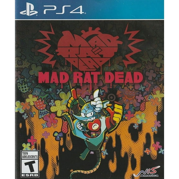 Restored Mad Rat Dead (Sony Playstation 4, 2020) Rhythm Game (Refurbished)