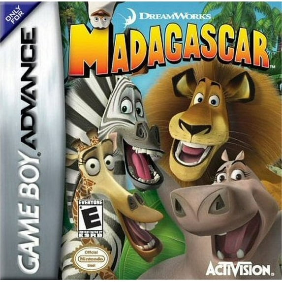 Restored Madagascar - Nintendo Gameboy Advance GBA (Refurbished)