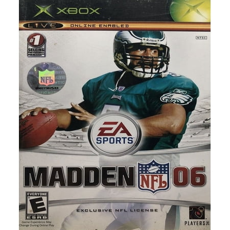 Restored Madden NFL 06 (Xbox, 2005) (Refurbished)