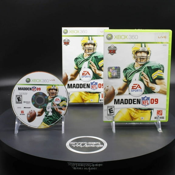 Restored Madden NFL 09 | Microsoft Xbox 360 | 2008 | Tested