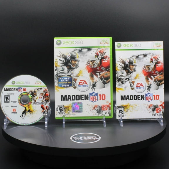 Restored Madden NFL 10 Microsoft Xbox 360
