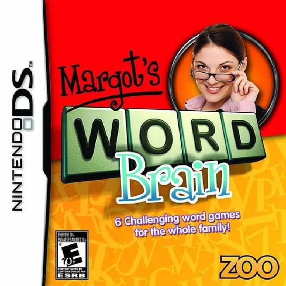 Restored Margot's Word Brain (Nintendo DS, 2008) (Refurbished)