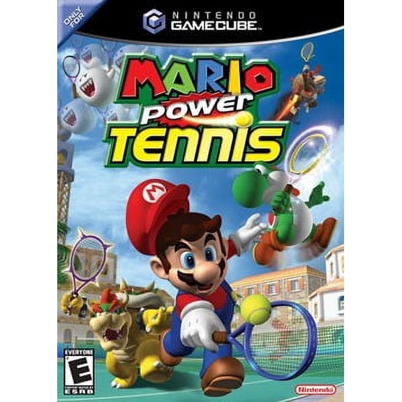 Restored Mario Power Tennis | Nintendo GameCube (Refurbished)