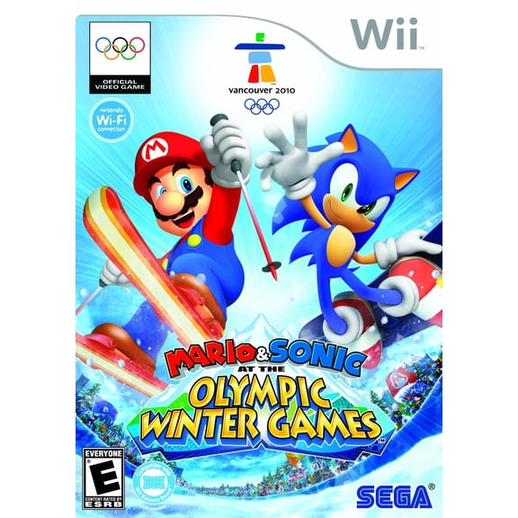 Restored Mario & Sonic: At The Olympic Winter Games | Nintendo Wii (Refurbished)