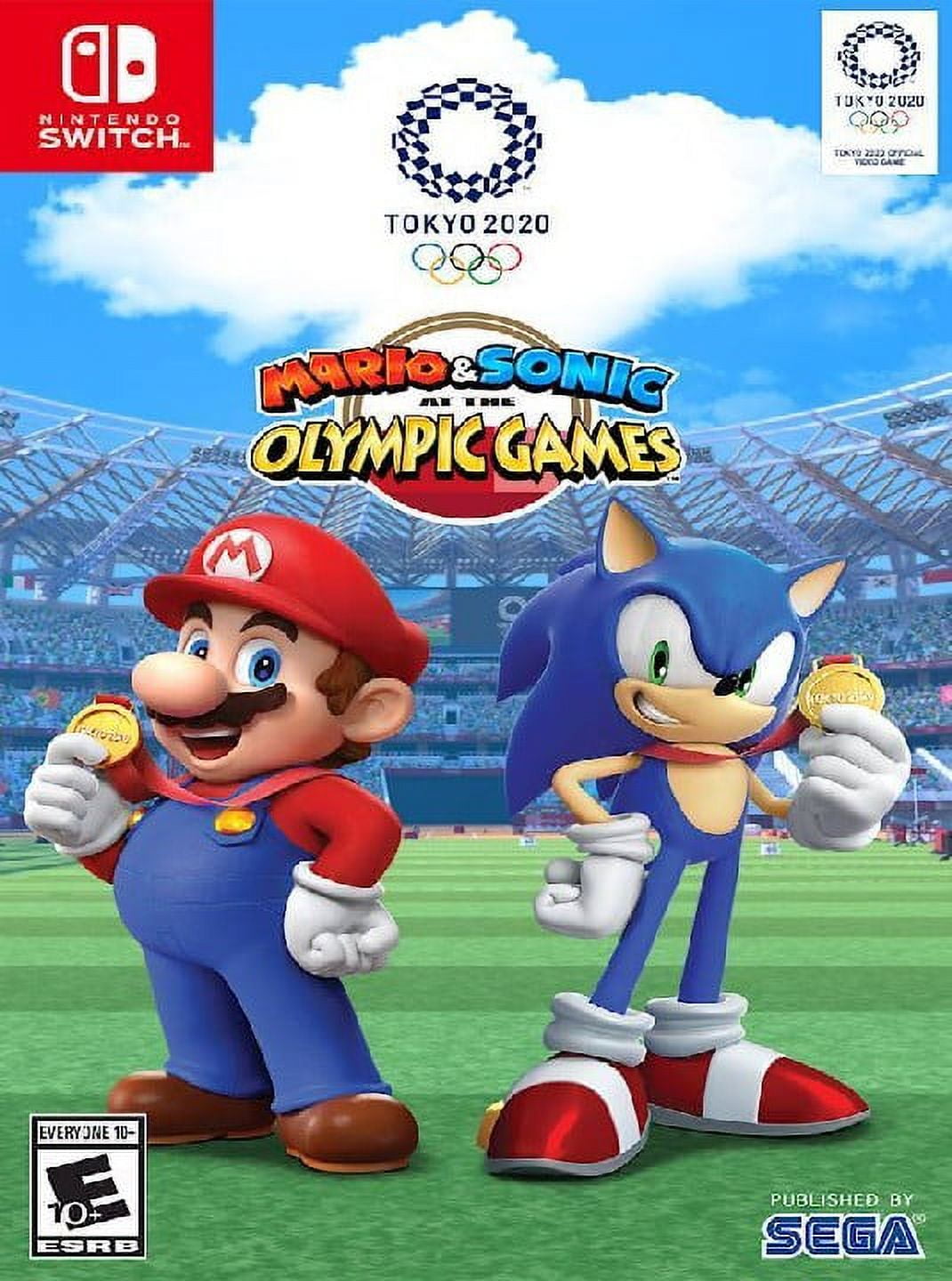 Restored Mario \u0026 Sonic at the Olympic Games Tokyo 2020 (Nintendo Switch, 2020) Video Game (Refurbished)