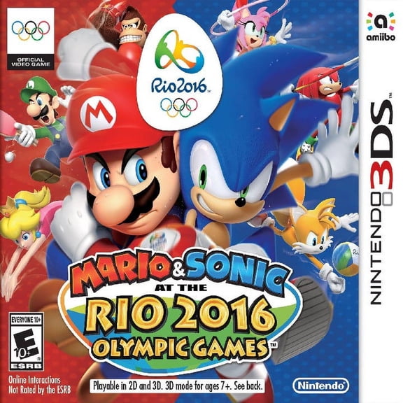 Restored Mario & Sonic at the Rio 2016 Olympic Games Nintendo 3DS Athletics Physical Video Game