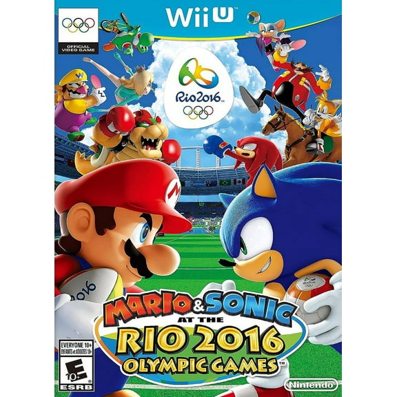Restored Mario & Sonic at the Rio 2016 Olympic Games (Nintendo Wii U, 2016) (Refurbished)