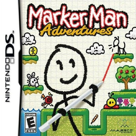 Restored Marker Man Adventures (Nintendo DS, 2009) (Refurbished)