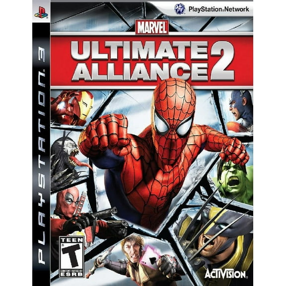 Restored Marvel: Ultimate Alliance 2 (Sony Playstation 3, 2009) (Refurbished)