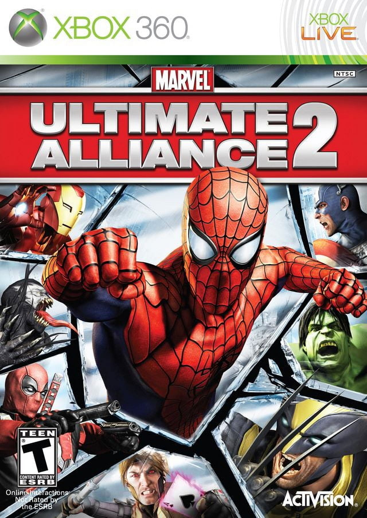 Restored Marvel: Ultimate Alliance 2 | Xbox 360 (Refurbished)