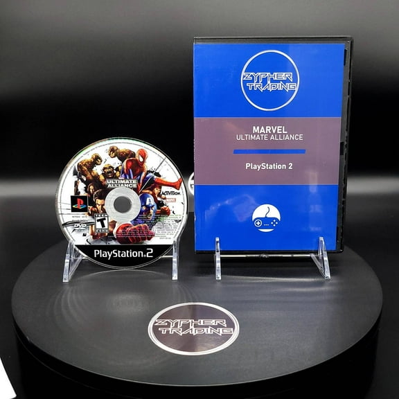 Restored Marvel: Ultimate Alliance | Sony PlayStation 2 | PS2 | 2006 | Tested