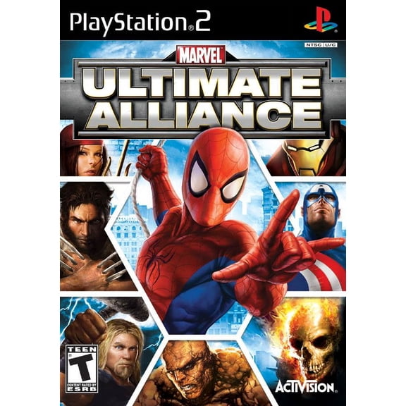 Restored Marvel Ultimate Alliance: Standard Edition - PlayStation 2 Physical (Refurbished)
