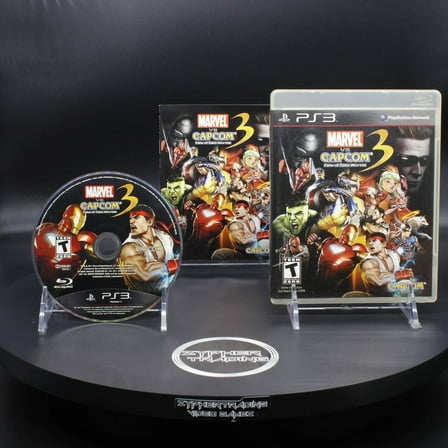 Restored Marvel Vs. Capcom 3: Fate of Two Worlds | Sony PlayStation 3 | PS3 | 2011 | Tested (Refurbished)