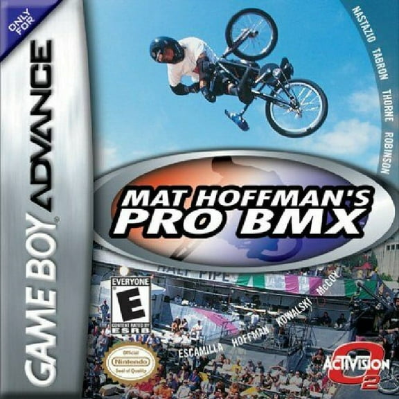 Restored Mat Hoffman's Pro BMX (Nintendo Game Boy Advance, 2001) (Refurbished)