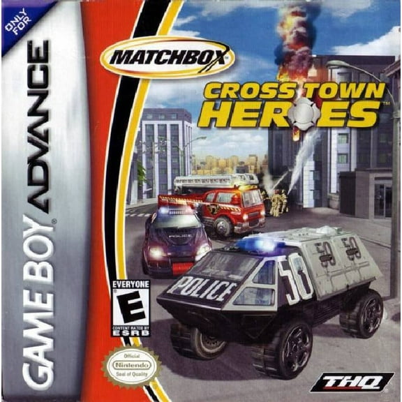 Restored Matchbox Cross Town Heroes (Nintendo Game Boy Advance, 2002) (Refurbished)