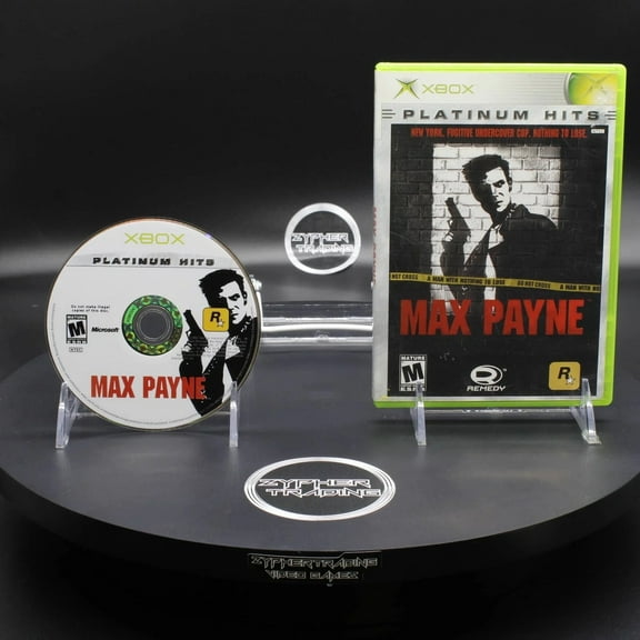 Restored Max Payne [Platinum Hits] | Microsoft Xbox | 2001 | Tested (Refurbished)