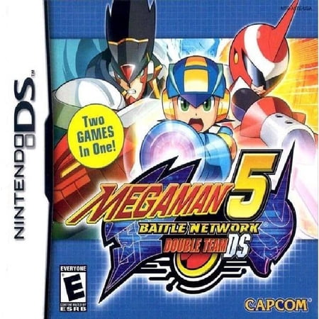 Restored Mega Man Battle Network 5: Double Team (Nintendo DS, 2005) RPG Game (Refurbished)