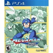 Restored Mega Man Legacy Collection Video Game for PlayStation 4, Action & Adventure, Parental Controls, 1 Offline Player