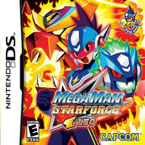 Restored Mega Man Star Force: Leo (Nintendo DS, 2007) RPG Game