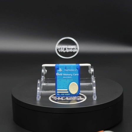 Restored Memory Card 8MB | Sony PlayStation 2 | PS2 | Translucent Blue | Nyko (Refurbished)