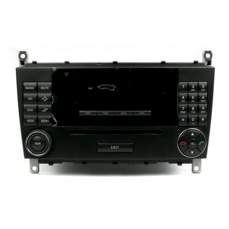 Restored Mercedes 2007 OEM Benz C Class AM FM Radio Single Disc CD Player A2038707389 (Refurbished)