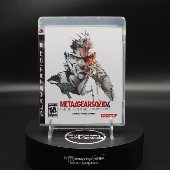 Restored Metal Gear Solid 4: Guns of the Patriots | Sony PlayStation 3 | PS3 (Refurbished)