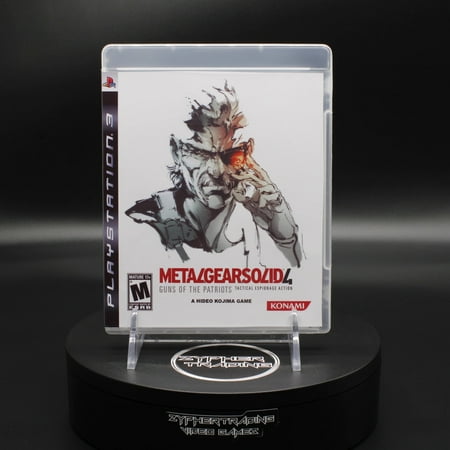 Restored Metal Gear Solid 4: Guns of the Patriots | Sony PlayStation 3 | PS3 (Refurbished)