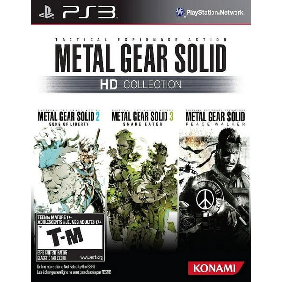 Restored Metal Gear Solid HD Collection (Sony Playstation 3, 2011) War Game (Refurbished)
